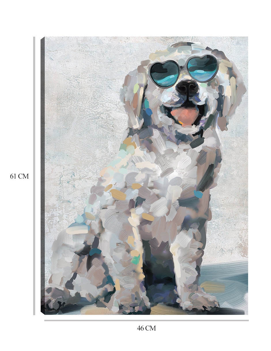 Cuadro decorativo técnica mixta Animales Domésticos 2