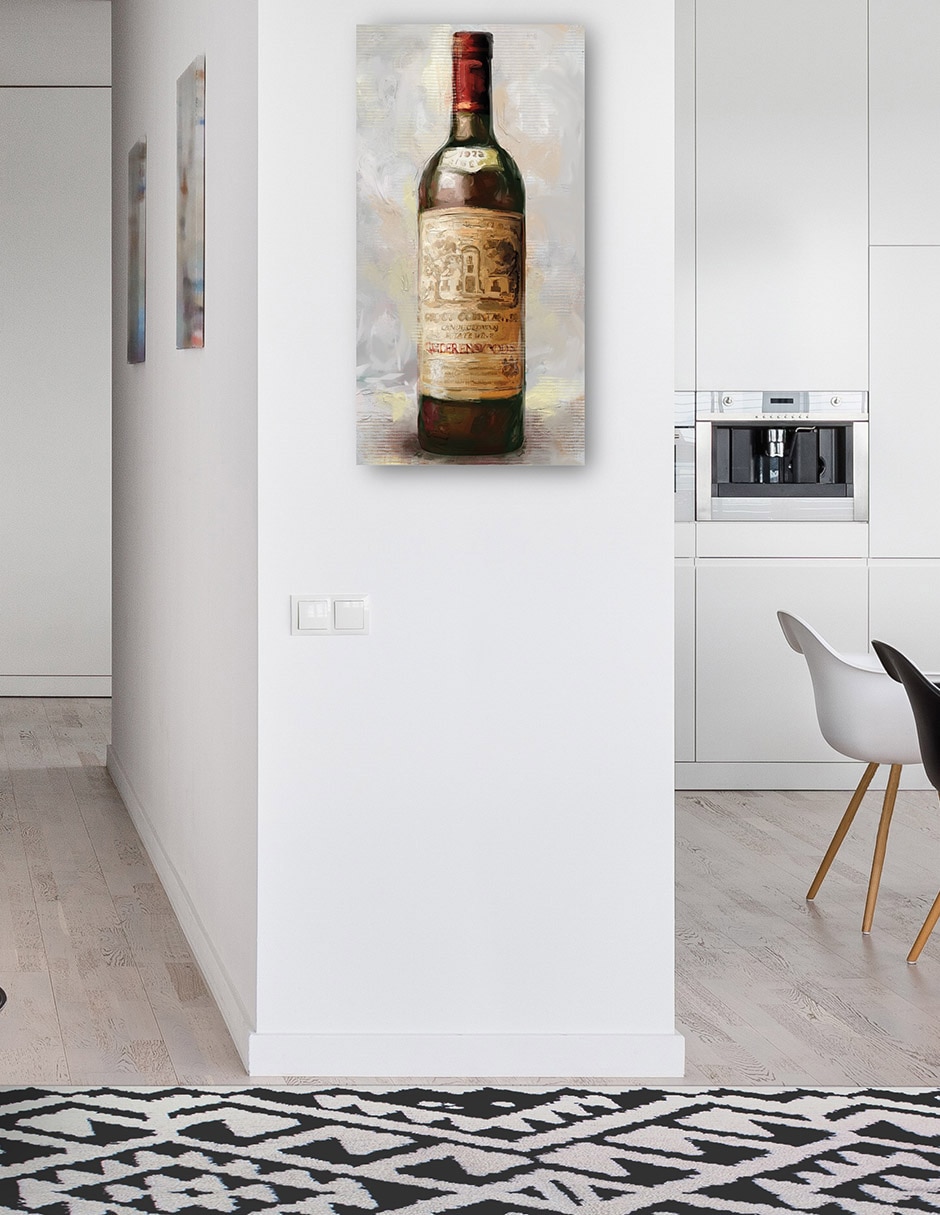 Cuadro decorativo técnica mixta Bosques 4