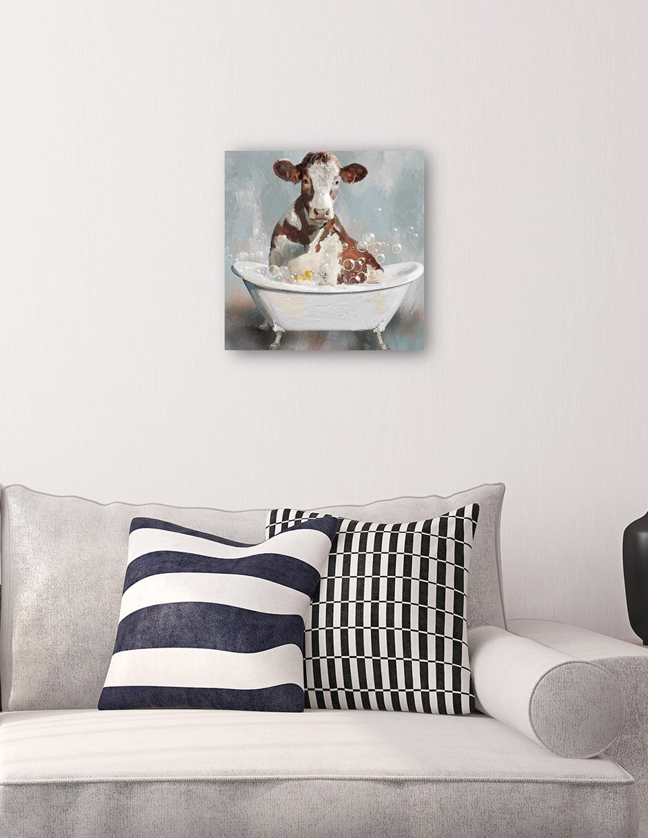 Cuadro decorativo técnica mixta Aves Silvestres 5