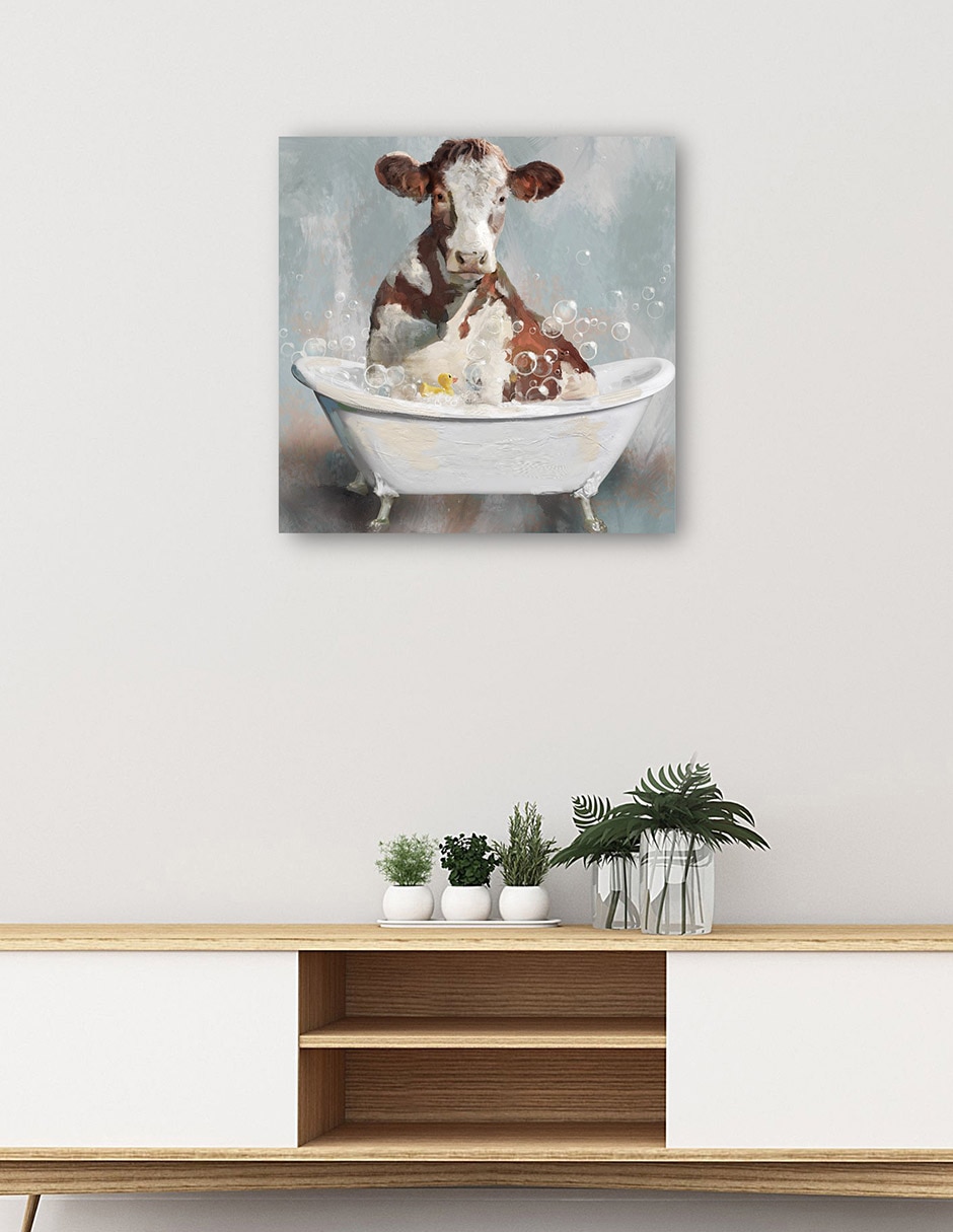 Cuadro decorativo técnica mixta Aves Silvestres 6