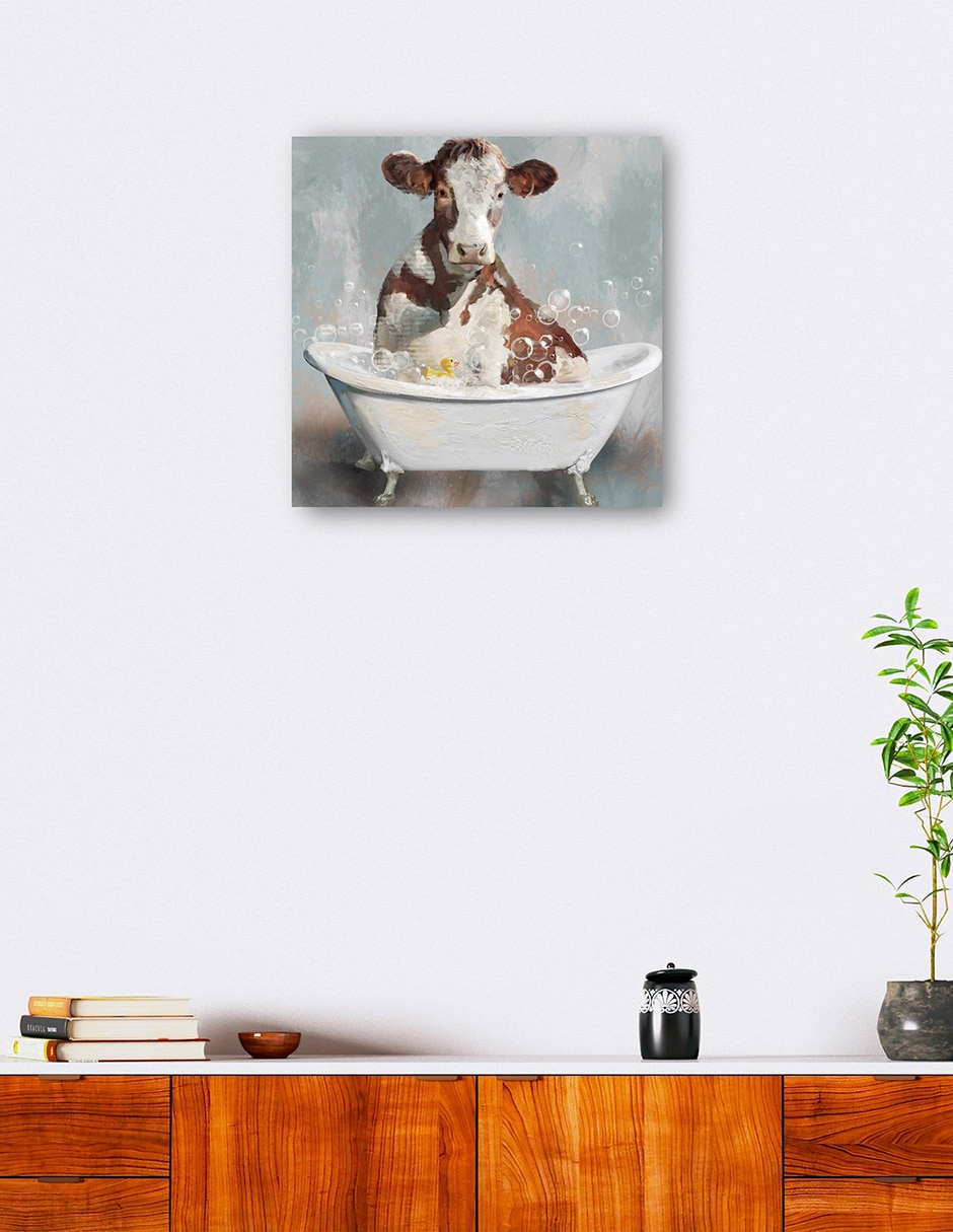 Cuadro decorativo técnica mixta Aves Silvestres 7