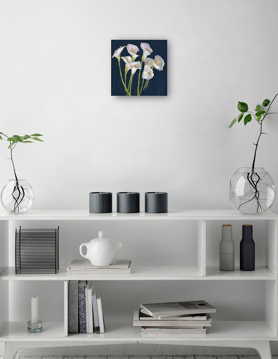 Cuadro decorativo técnica mixta Primavera 2