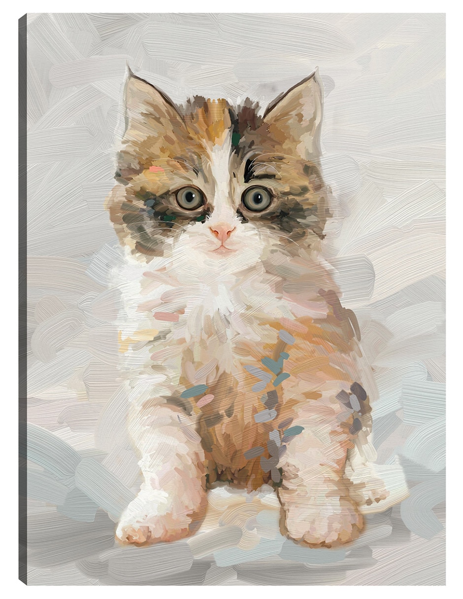 Cuadro decorativo técnica mixta Animales Domésticos