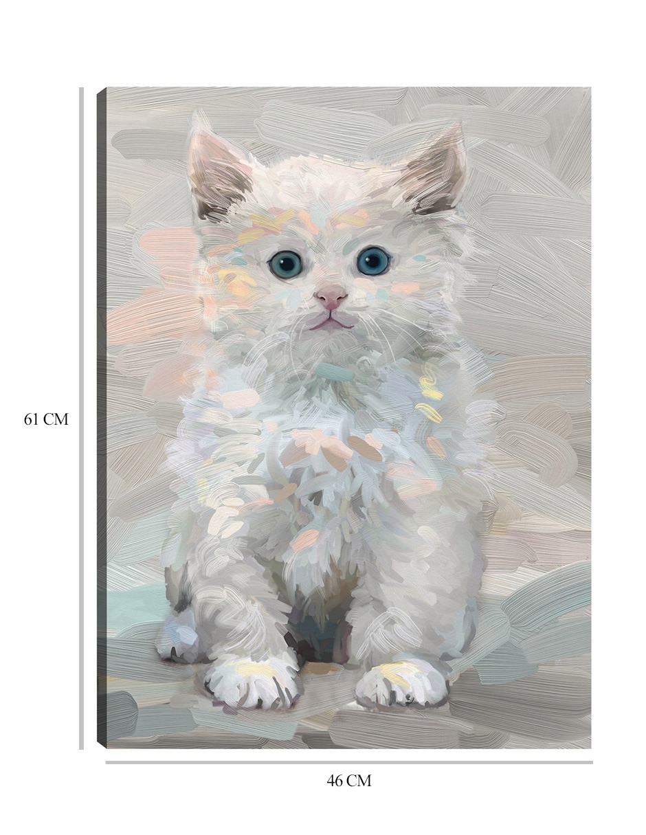 Cuadro decorativo técnica mixta Animales Domésticos 2