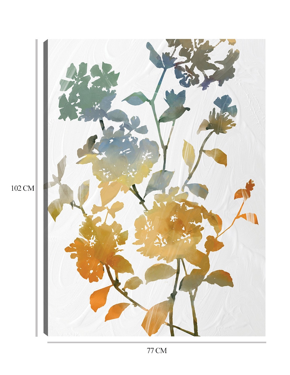 Cuadro decorativo técnica mixta Naturaleza 2