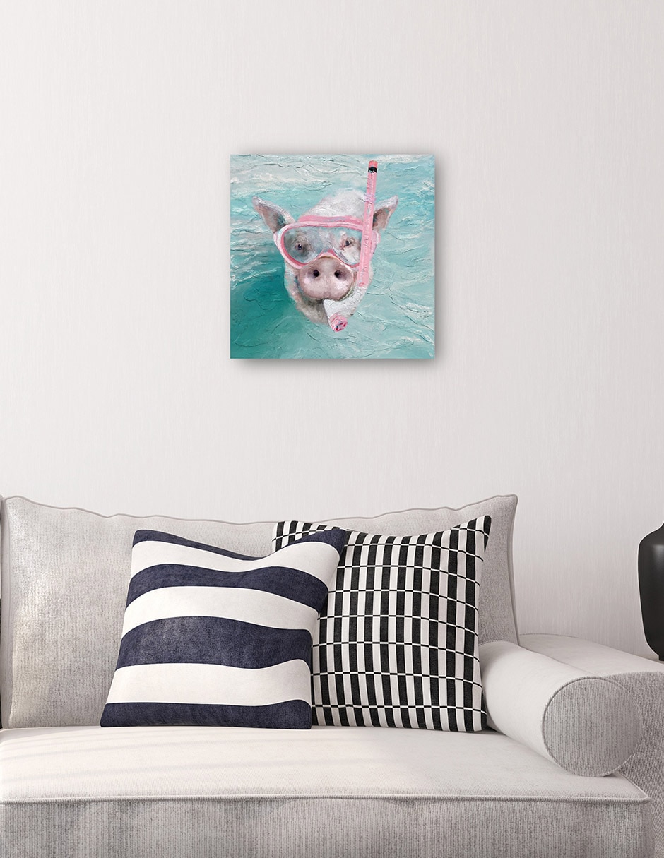 Cuadro decorativo técnica mixta Animales Domésticos 7