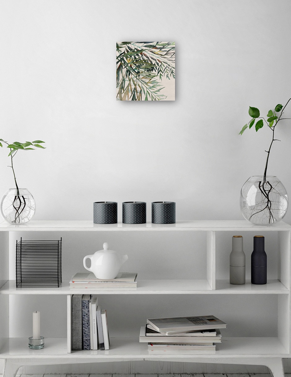 Cuadro decorativo técnica mixta Primavera 9