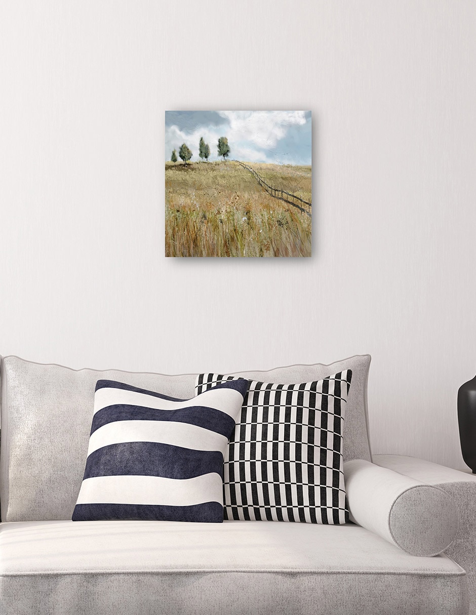 Cuadro decorativo técnica mixta Caminos 6