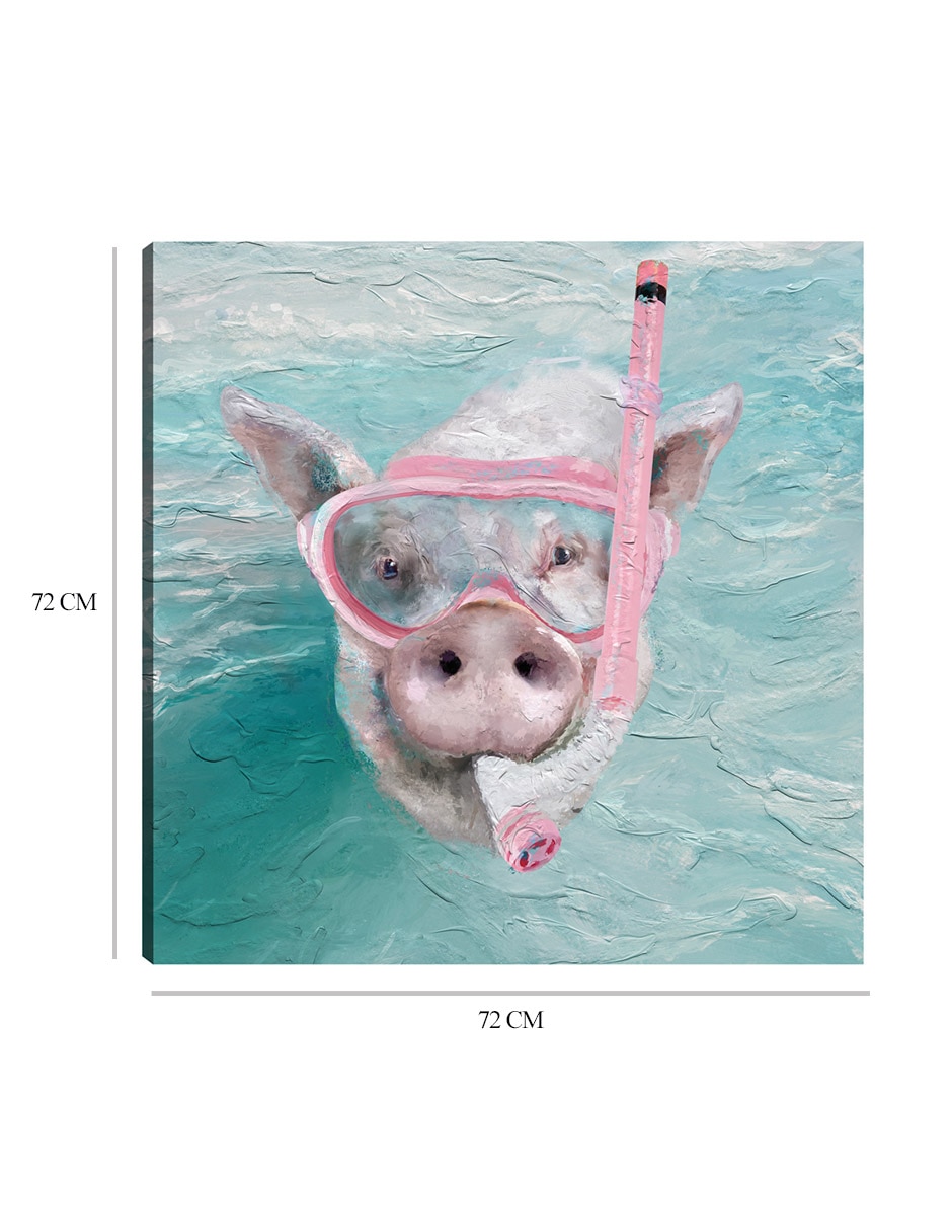 Cuadro decorativo técnica mixta Animales Domésticos 2
