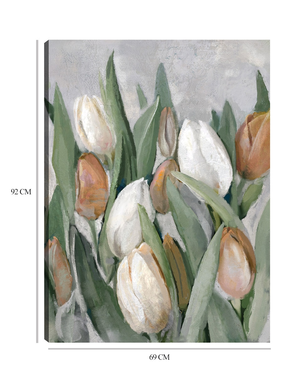 Cuadro decorativo técnica mixta Primavera 3