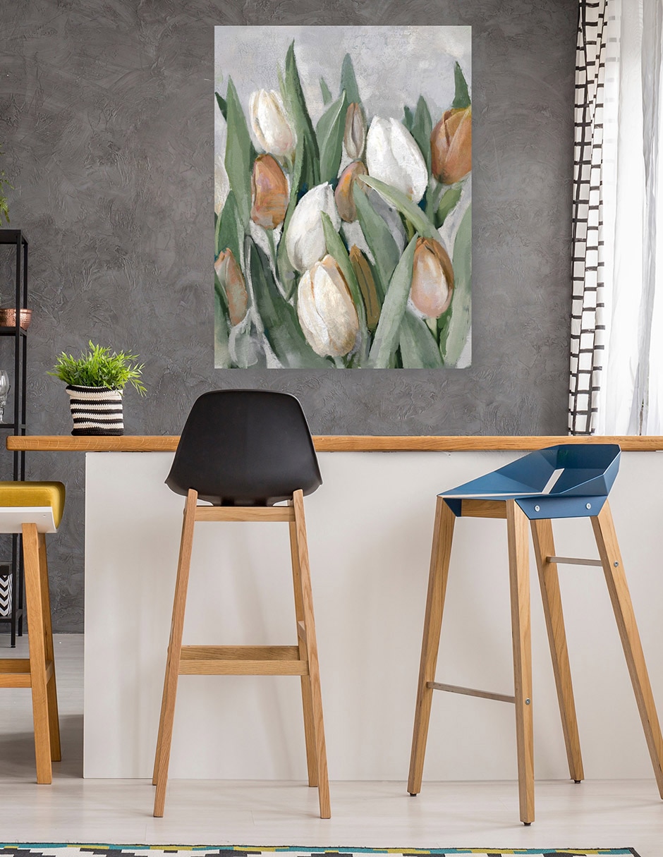 Cuadro decorativo técnica mixta Primavera 5