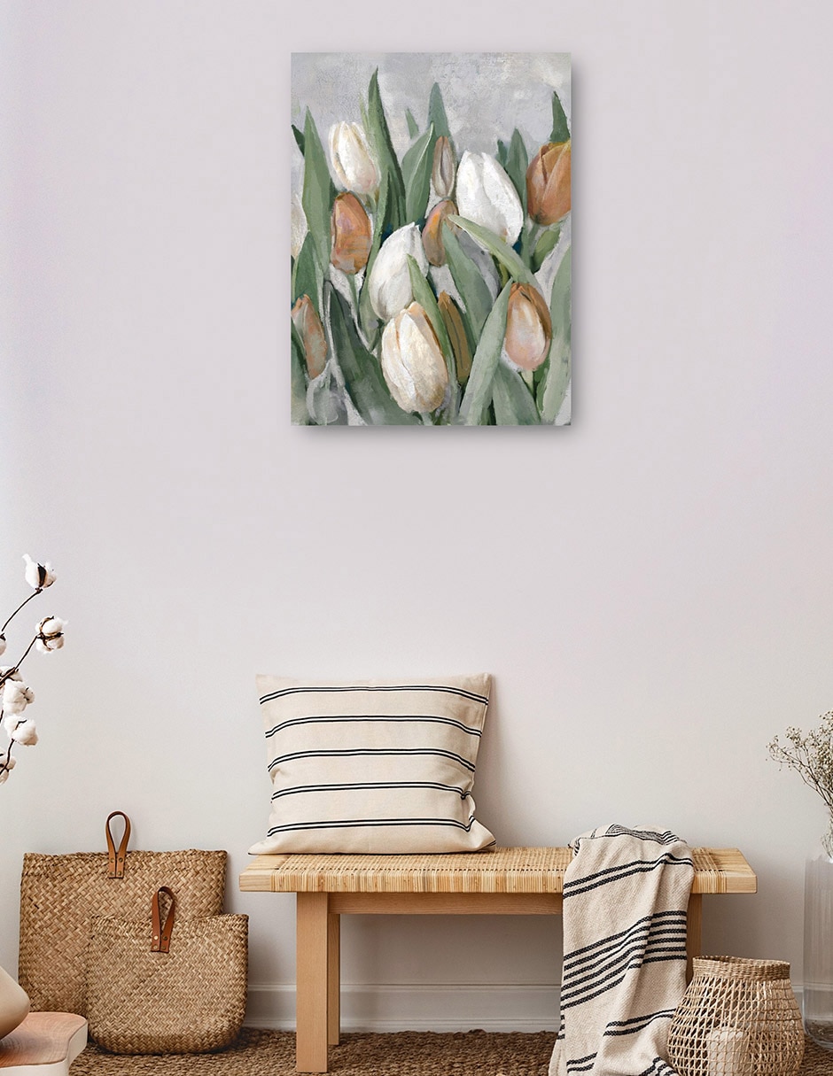 Cuadro decorativo técnica mixta Primavera 7