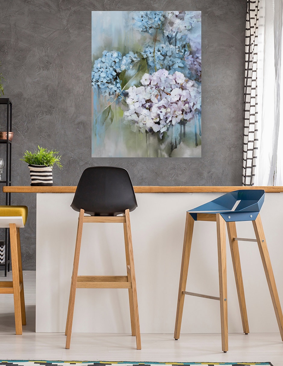 Cuadro decorativo técnica mixta Floración 5