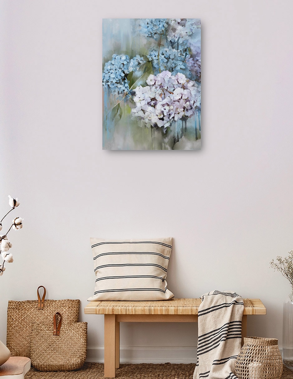 Cuadro decorativo técnica mixta Floración 7