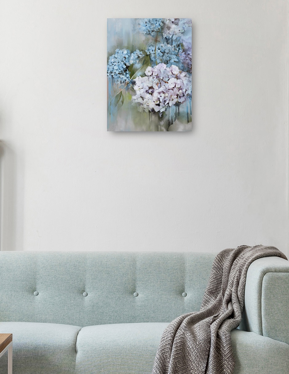 Cuadro decorativo técnica mixta Floración 8