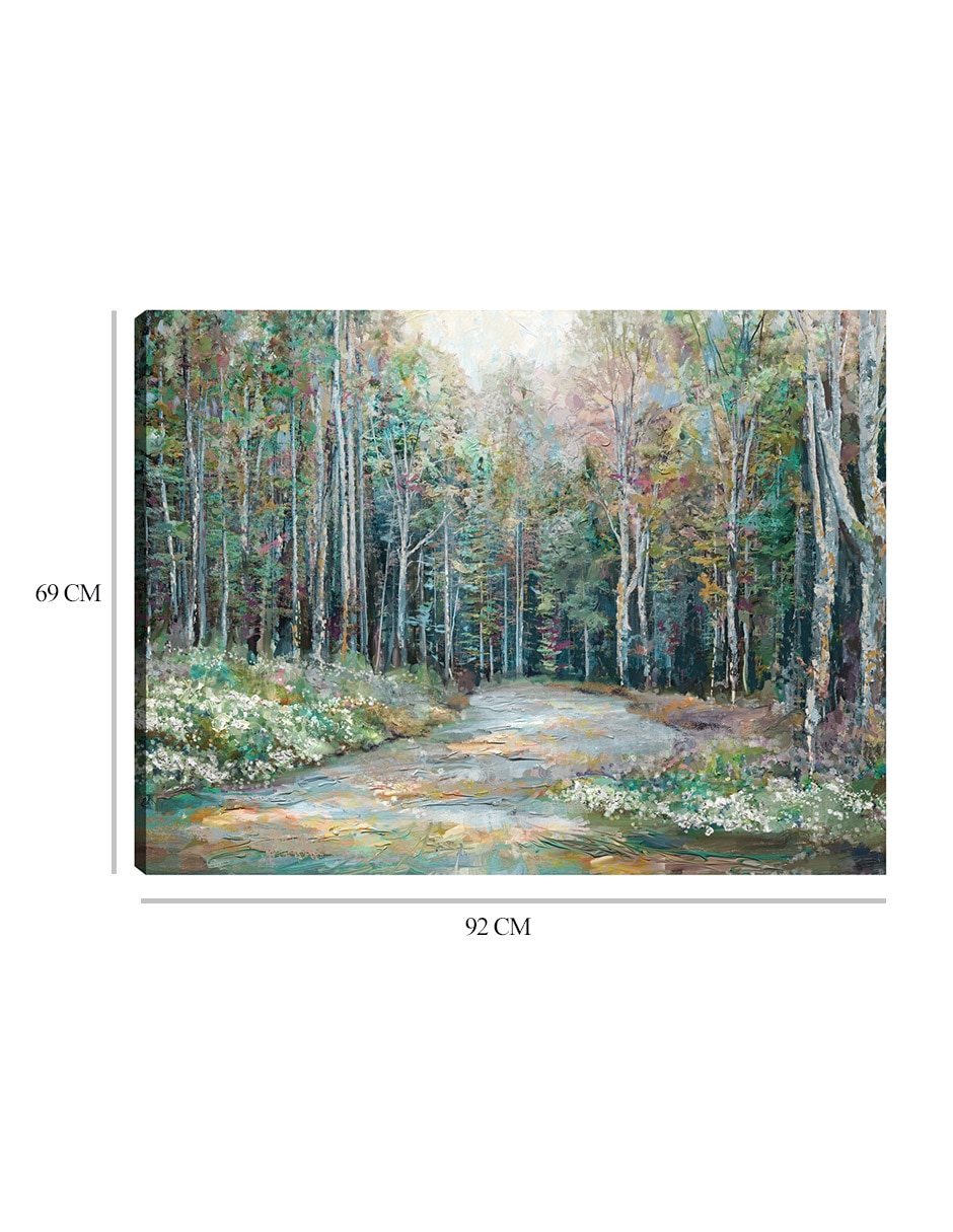 Cuadro decorativo técnica mixta Primavera 2