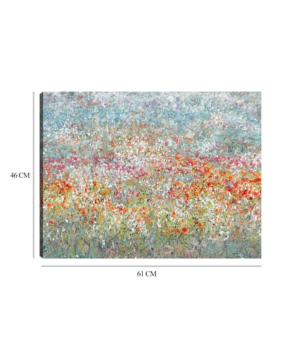 Cuadro decorativo técnica mixta Primavera 2
