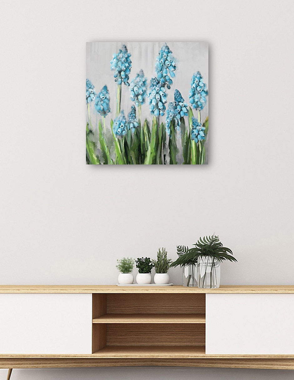 Cuadro decorativo técnica mixta Floración 5