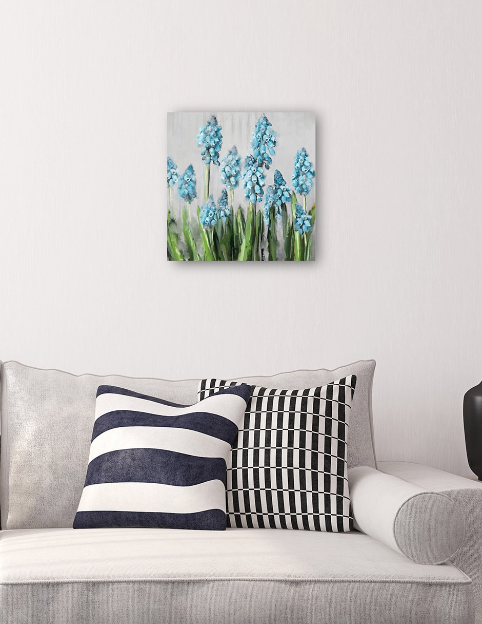 Cuadro decorativo técnica mixta Floración 6