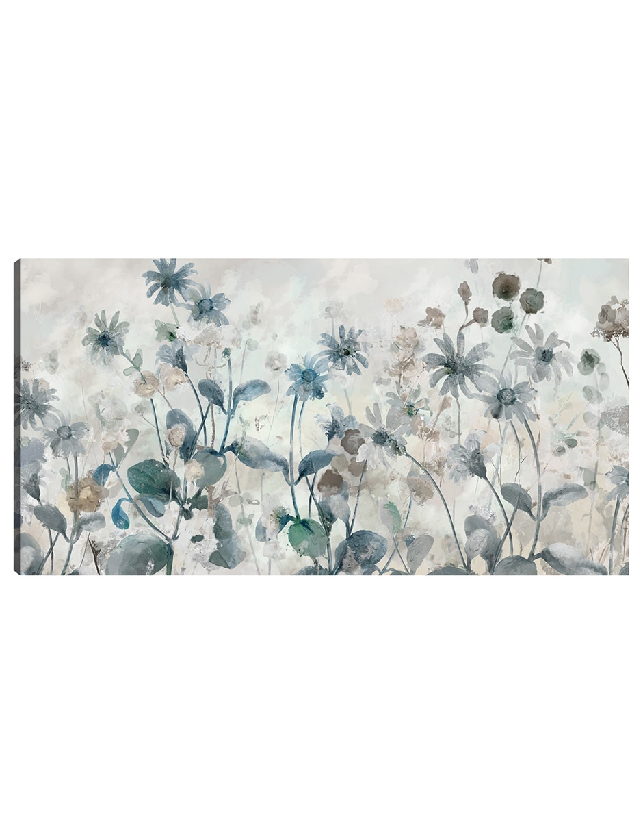 Cuadro decorativo técnica mixta Primavera