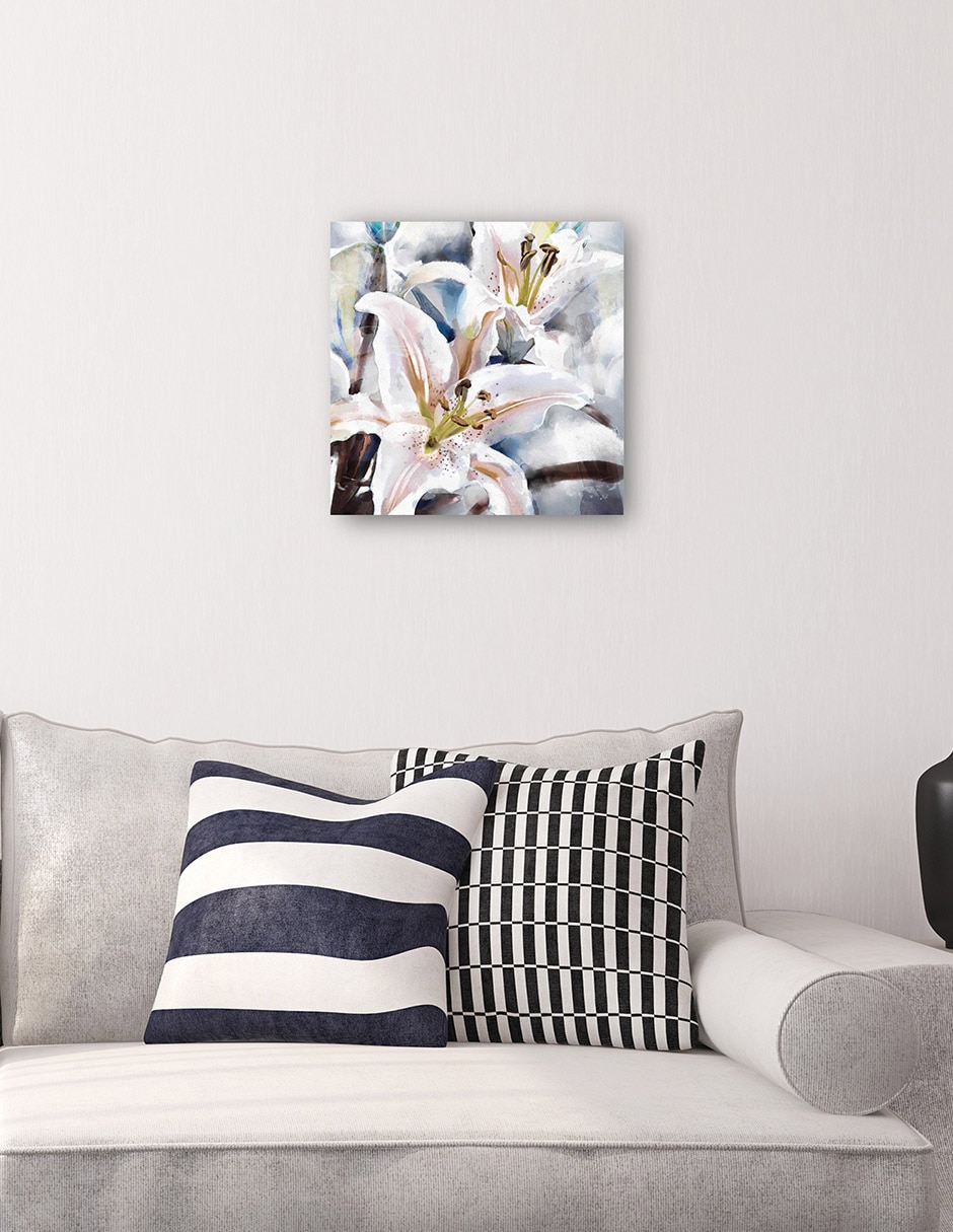 Cuadro decorativo técnica mixta Floración 6