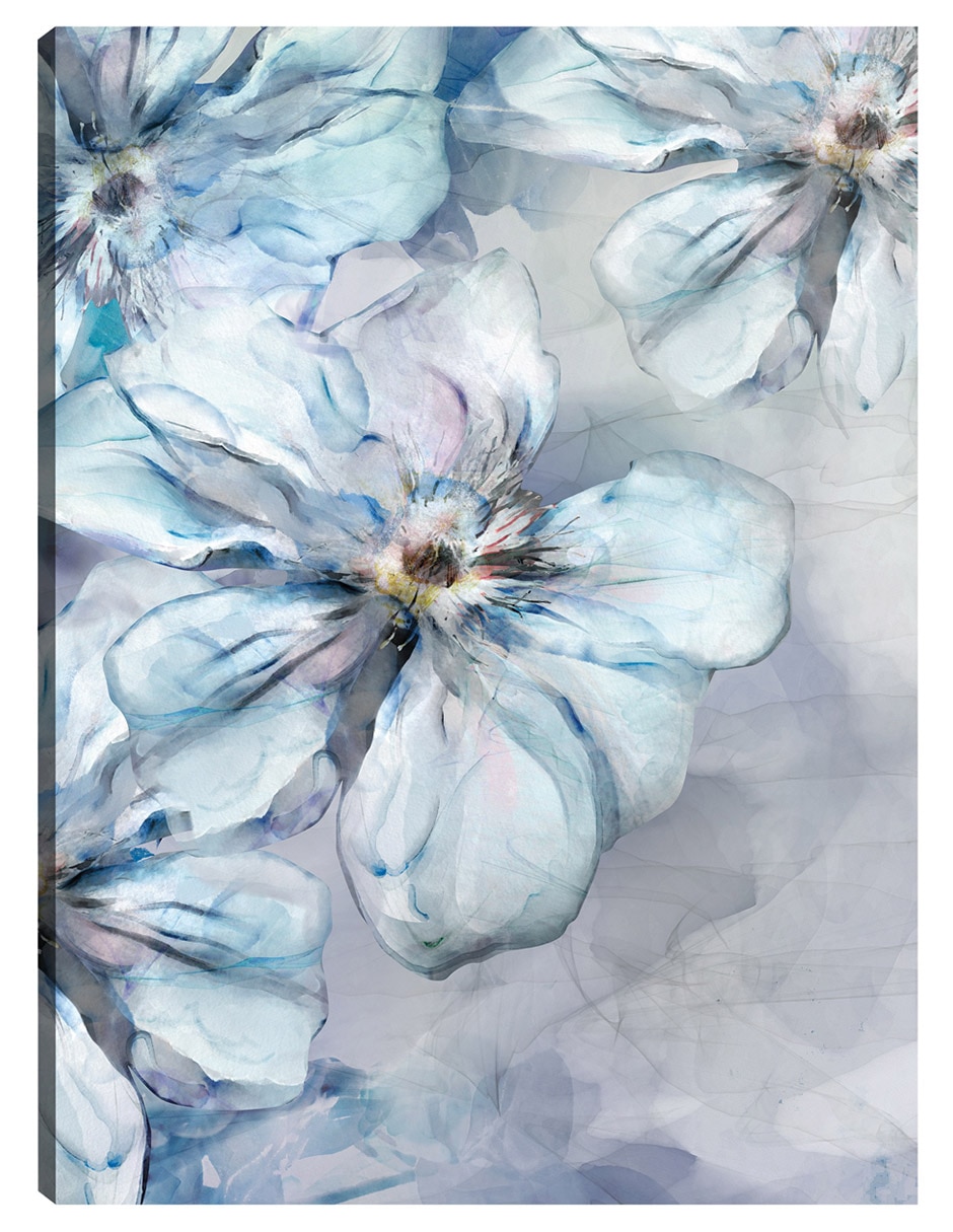 Cuadro decorativo técnica mixta Floración