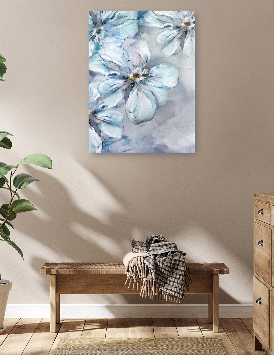 Cuadro decorativo técnica mixta Floración 5