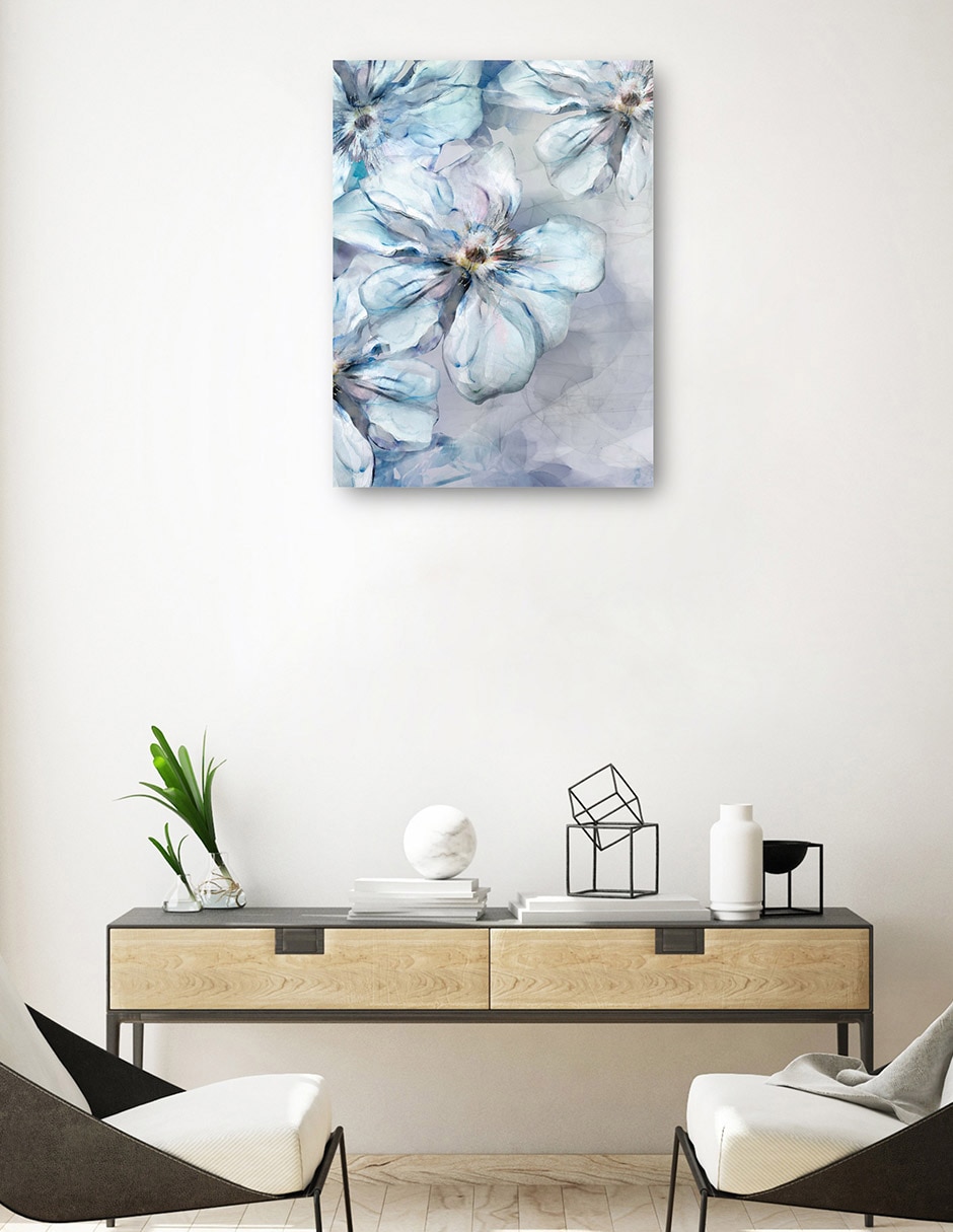 Cuadro decorativo técnica mixta Floración 7