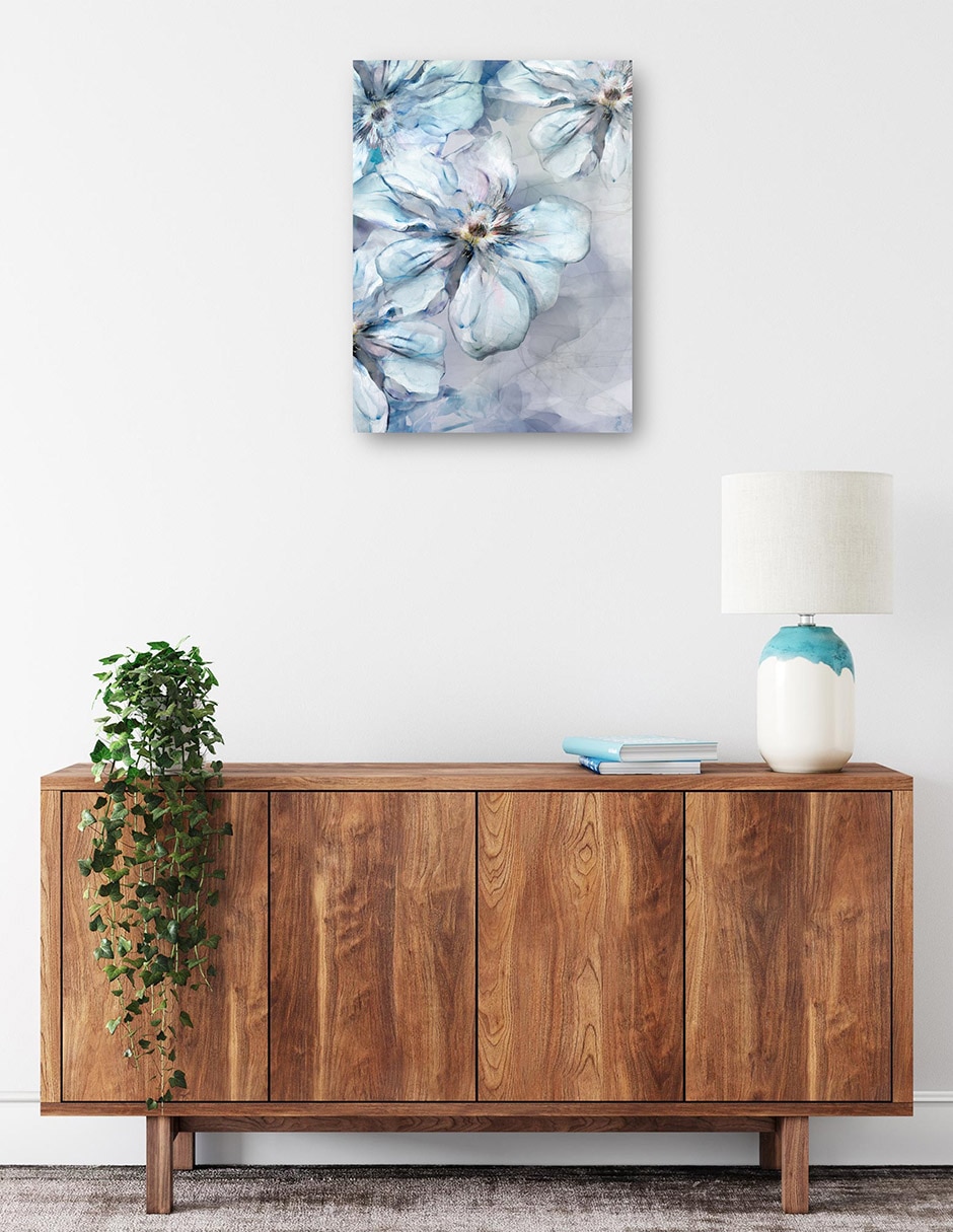 Cuadro decorativo técnica mixta Floración 8