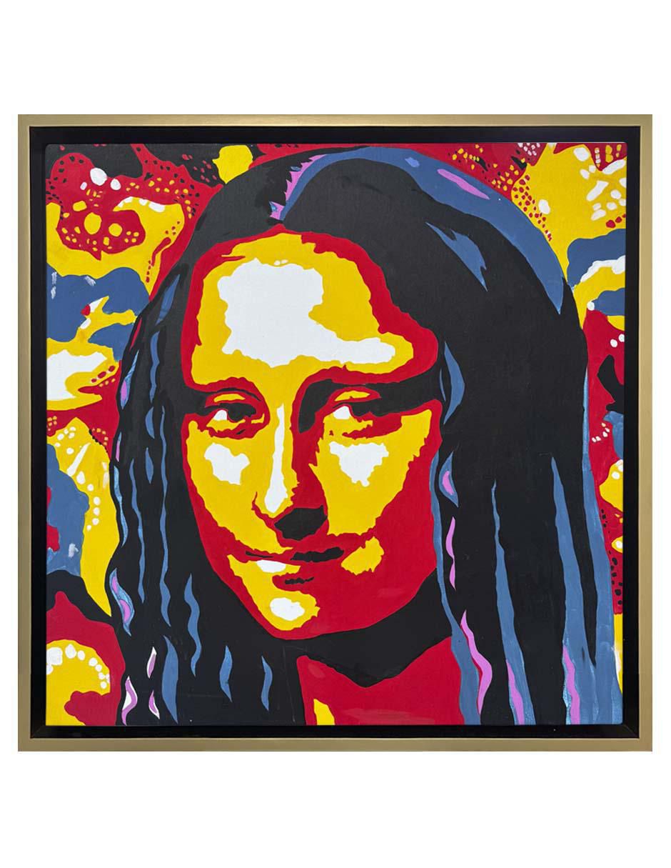 Pintura MonArt técnica acrílico Pop Art