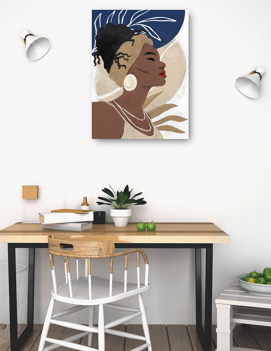 Cuadro decorativo técnica mixta Gente 5