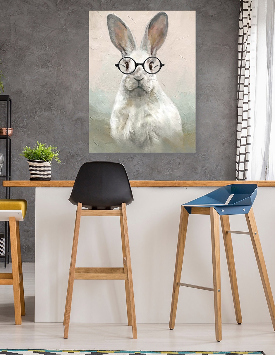 Cuadro decorativo técnica mixta Animales Domésticos 6