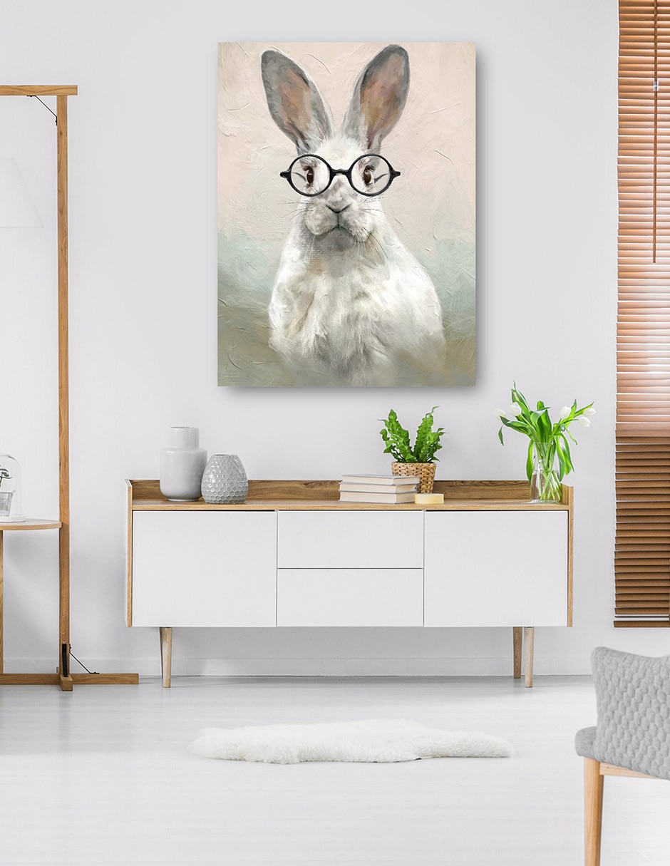 Cuadro decorativo técnica mixta Animales Domésticos 7