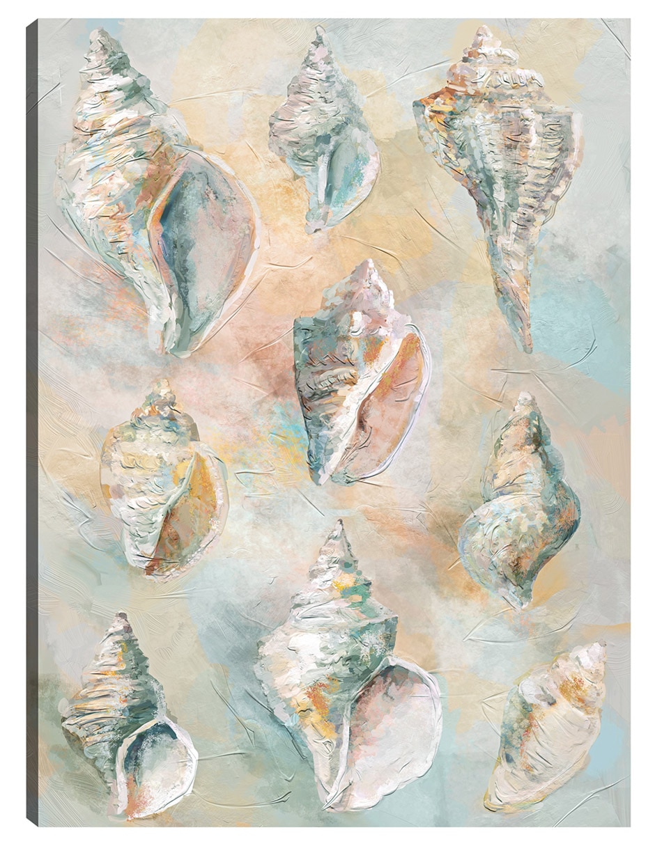 Cuadro decorativo técnica mixta Animales Marinos