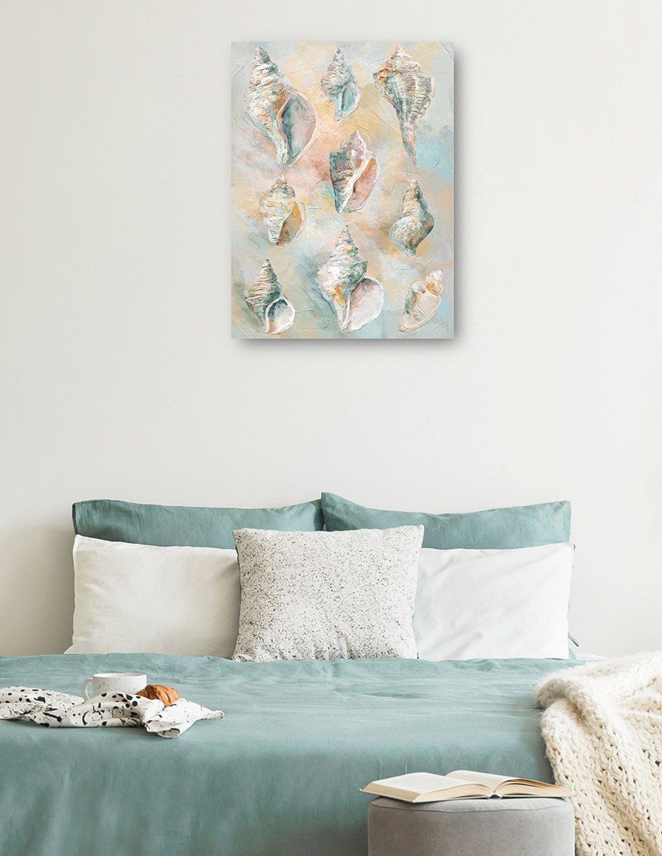 Cuadro decorativo técnica mixta Animales Marinos 3
