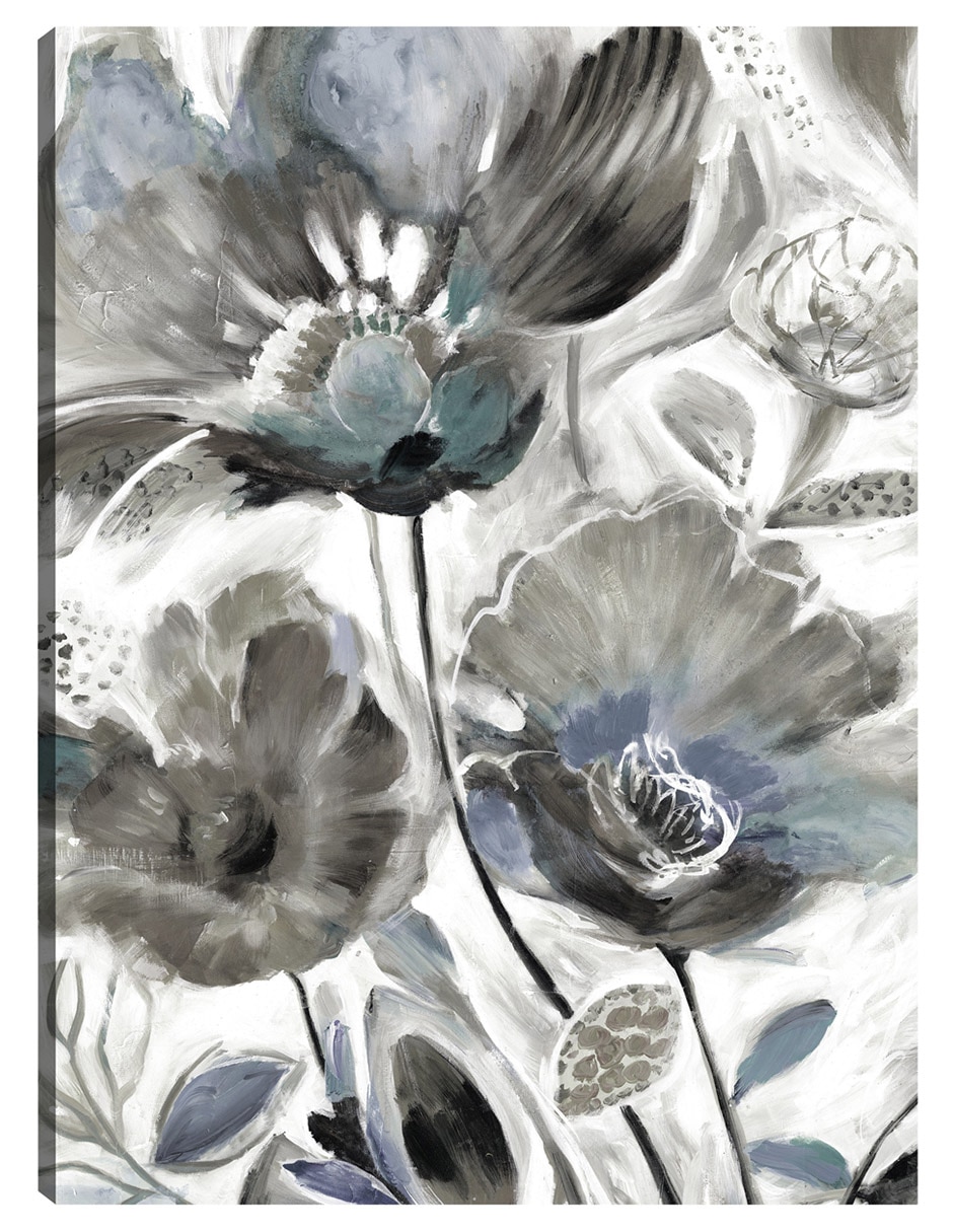 Cuadro decorativo técnica mixta Floración