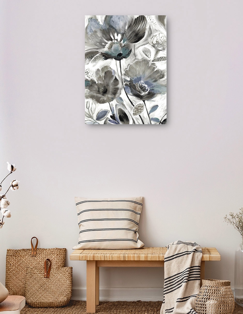 Cuadro decorativo técnica mixta Floración 3
