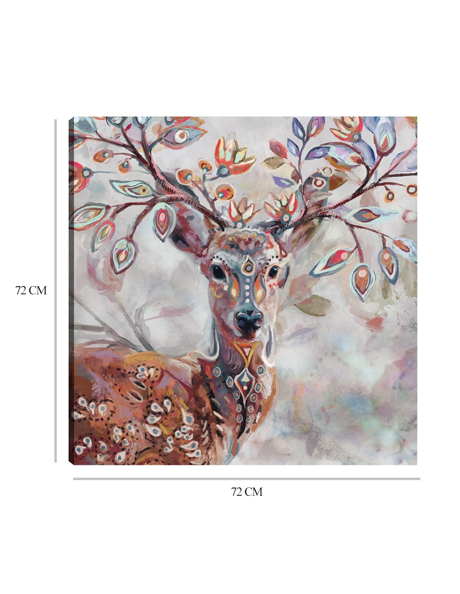Cuadro decorativo técnica mixta Vida Silvestre 9