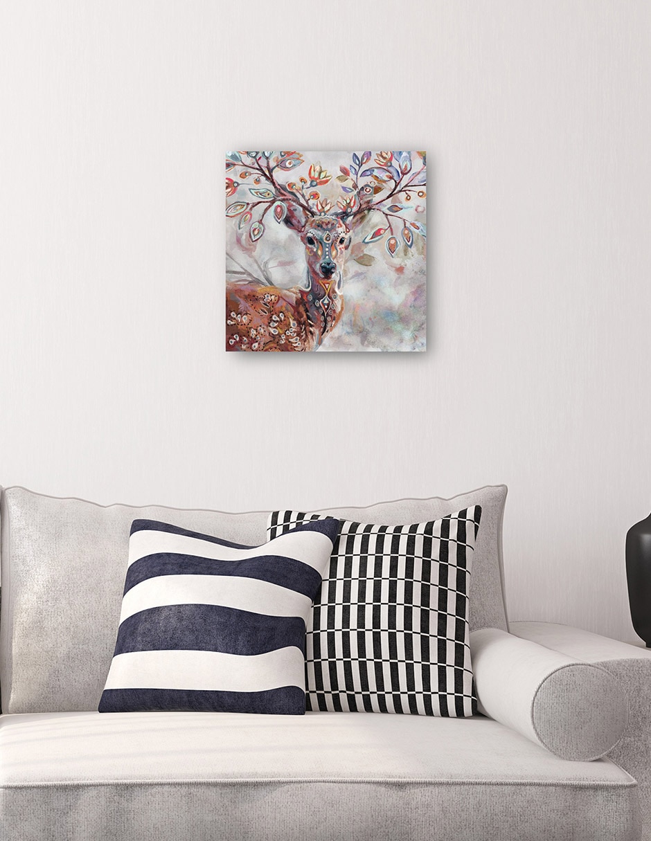 Cuadro decorativo técnica mixta Vida Silvestre 4