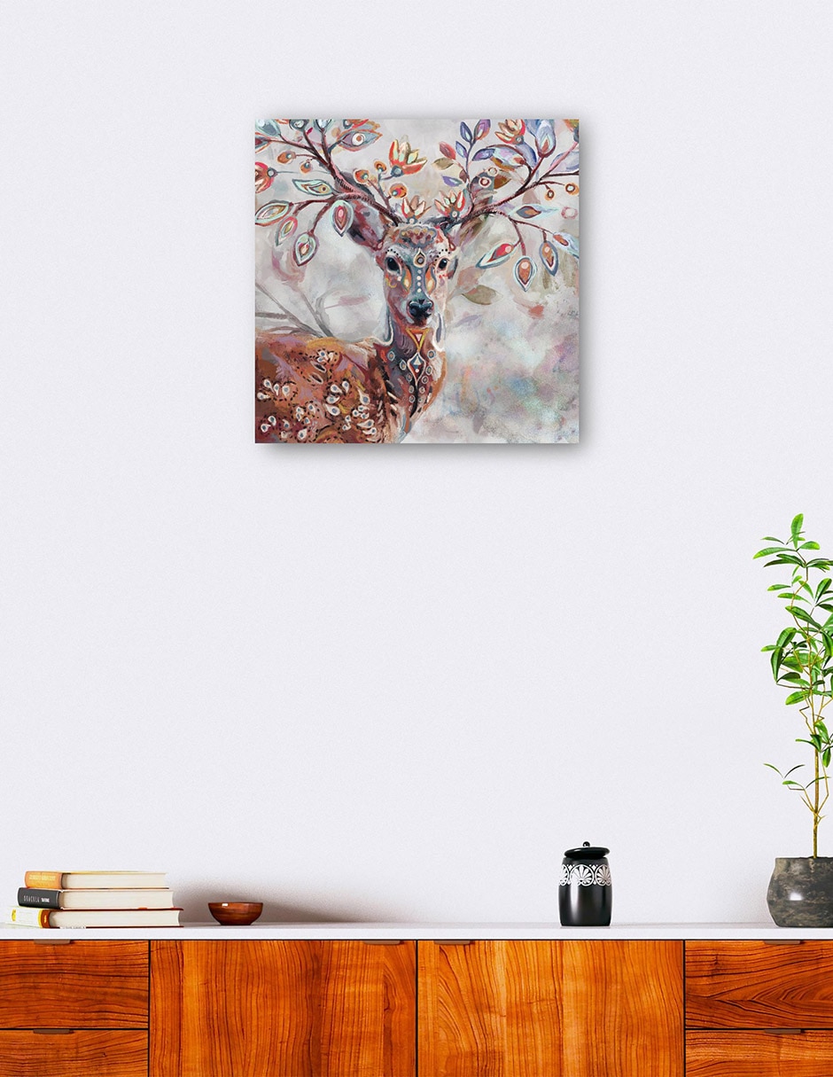 Cuadro decorativo técnica mixta Vida Silvestre 6