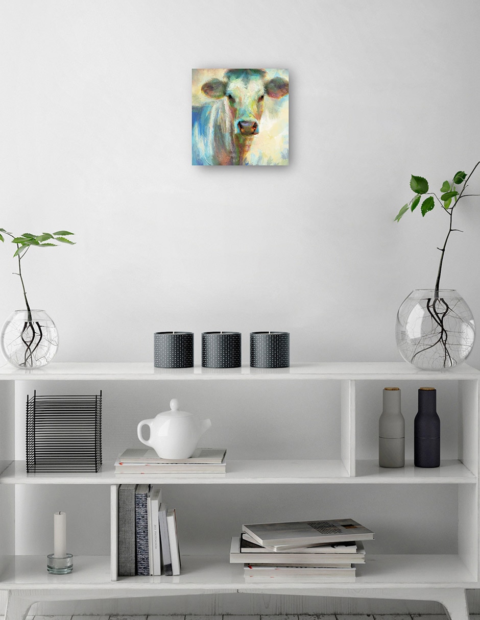Cuadro decorativo técnica mixta Animales Domésticos 3