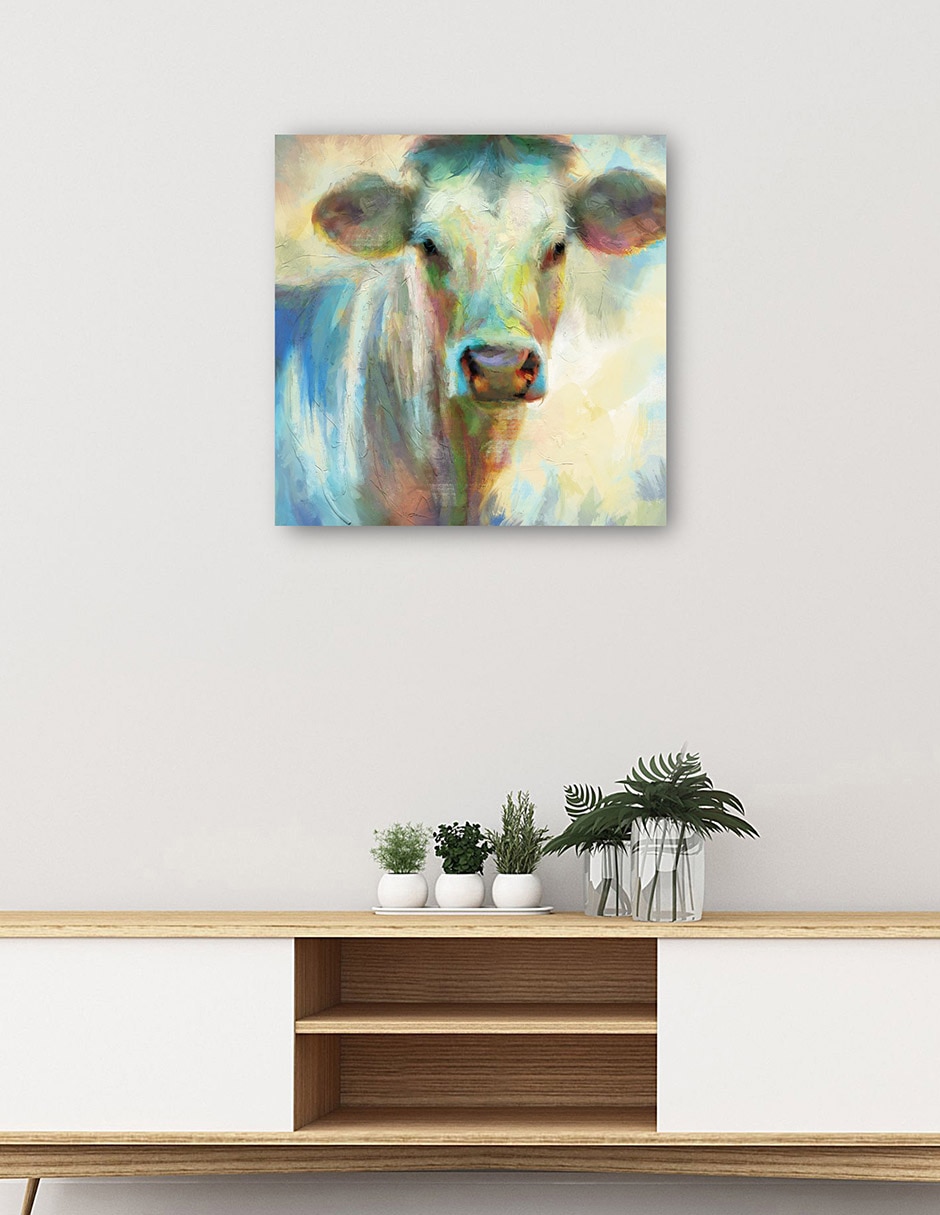 Cuadro decorativo técnica mixta Animales Domésticos 5