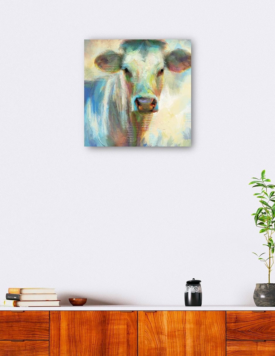 Cuadro decorativo técnica mixta Animales Domésticos 6