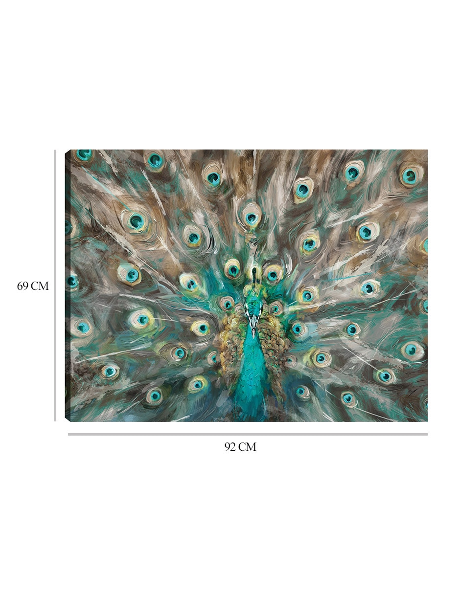 Cuadro decorativo técnica mixta Animales 2