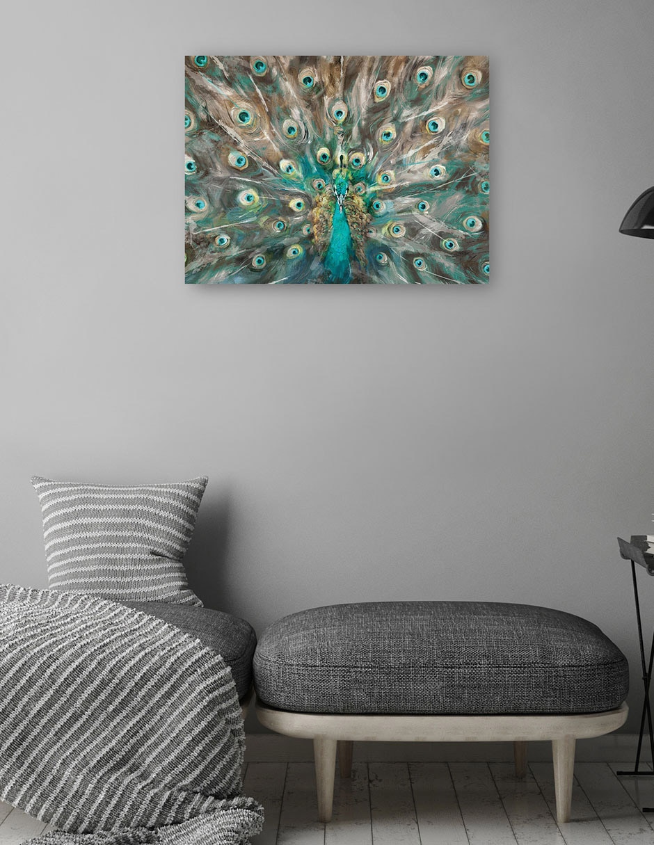 Cuadro decorativo técnica mixta Animales 4