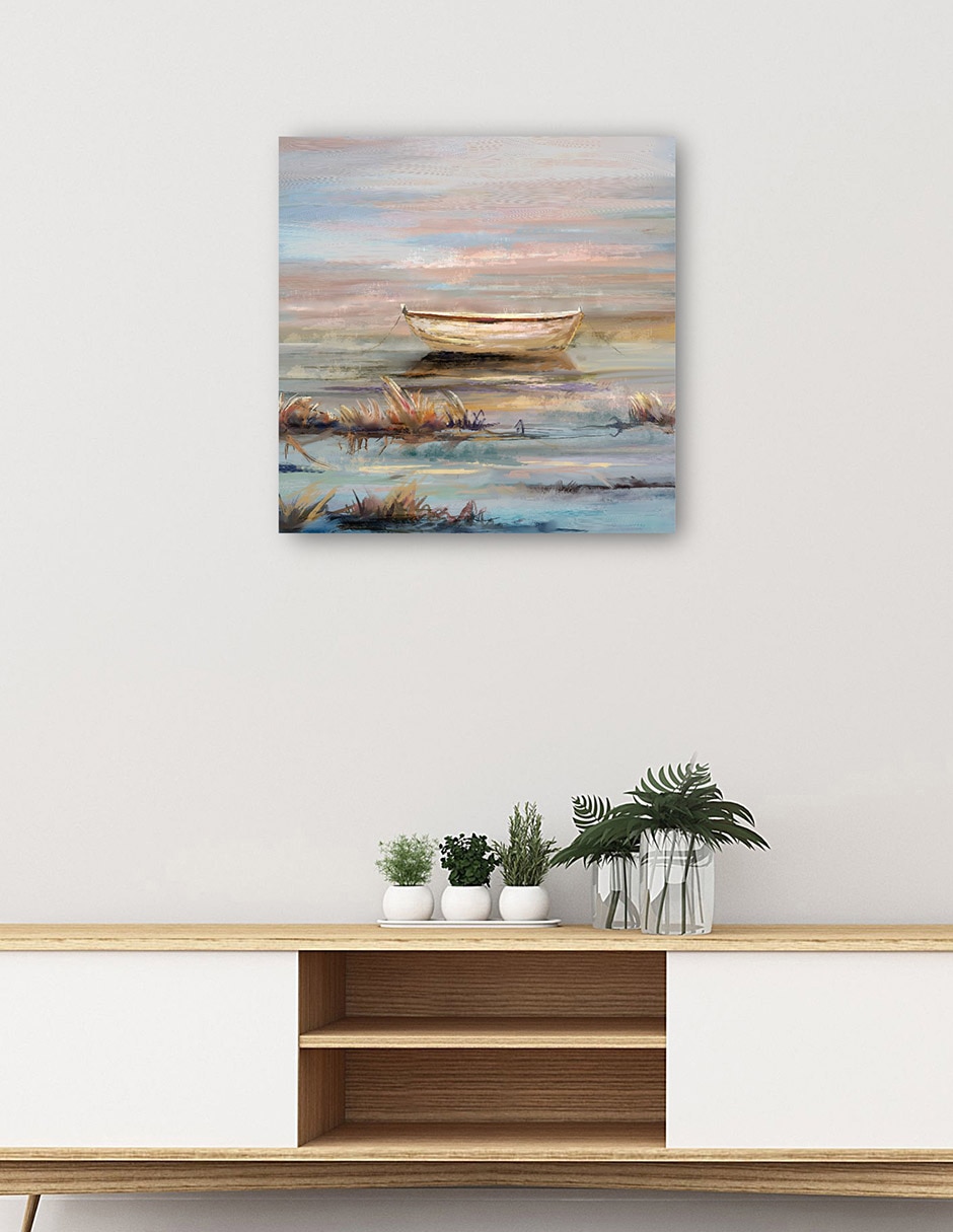 Cuadro decorativo técnica mixta Lagos 6