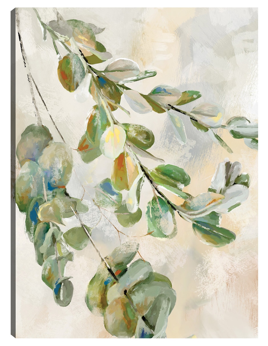 Cuadro decorativo técnica mixta Floración