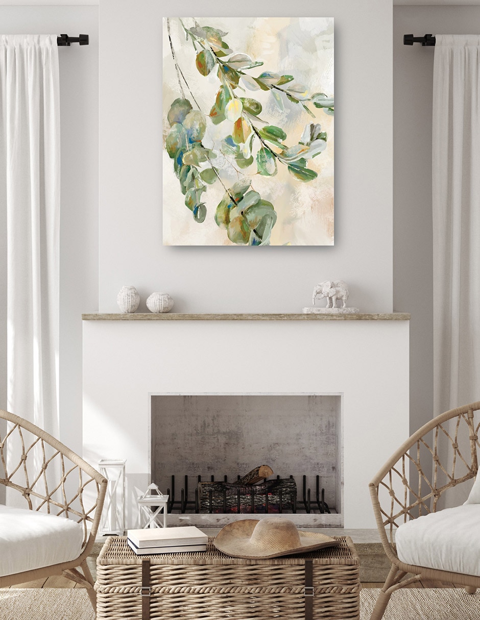 Cuadro decorativo técnica mixta Floración 4