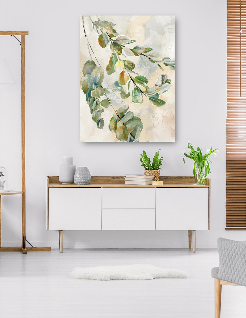 Cuadro decorativo técnica mixta Floración 6
