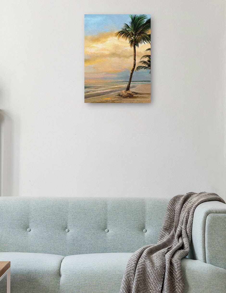 Cuadro decorativo técnica mixta Playas 9